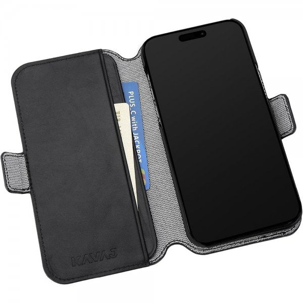 Kavaj iPhone 15 Pro Max Etui Phoenix Svart