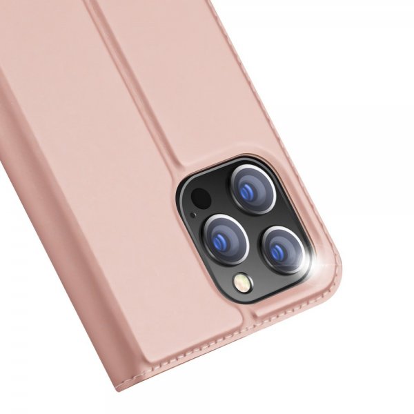 Dux Ducis iPhone 15 Pro Max Etui Skin Pro Series Rosa