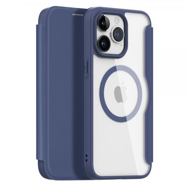 Dux Ducis iPhone 15 Pro Max Etui Skin X Pro Series MagSafe Blå