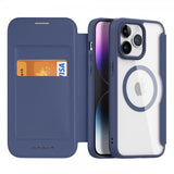 Dux Ducis iPhone 15 Pro Max Etui Skin X Pro Series MagSafe Blå