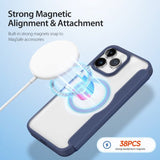Dux Ducis iPhone 15 Pro Max Etui Skin X Pro Series MagSafe Blå
