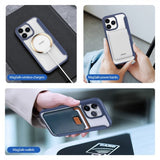 Dux Ducis iPhone 15 Pro Max Etui Skin X Pro Series MagSafe Blå