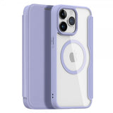 Dux Ducis iPhone 15 Pro Max Etui Skin X Pro Series MagSafe Lilla