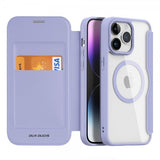 Dux Ducis iPhone 15 Pro Max Etui Skin X Pro Series MagSafe Lilla