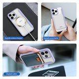 Dux Ducis iPhone 15 Pro Max Etui Skin X Pro Series MagSafe Lilla