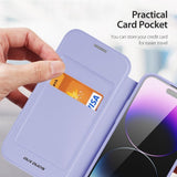 Dux Ducis iPhone 15 Pro Max Etui Skin X Pro Series MagSafe Lilla