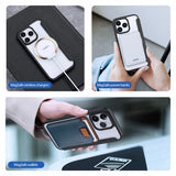 Dux Ducis iPhone 15 Pro Max Etui Skin X Pro Series MagSafe Svart