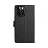 Xqisit iPhone 15 Pro Max Etui Slim Wallet Selection Svart