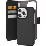Puro iPhone 15 Pro Max Etui Wallet Detachable 2 in 1 Svart