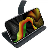 Celly iPhone 15 Pro Max Etui Wally Wallet Case Svart