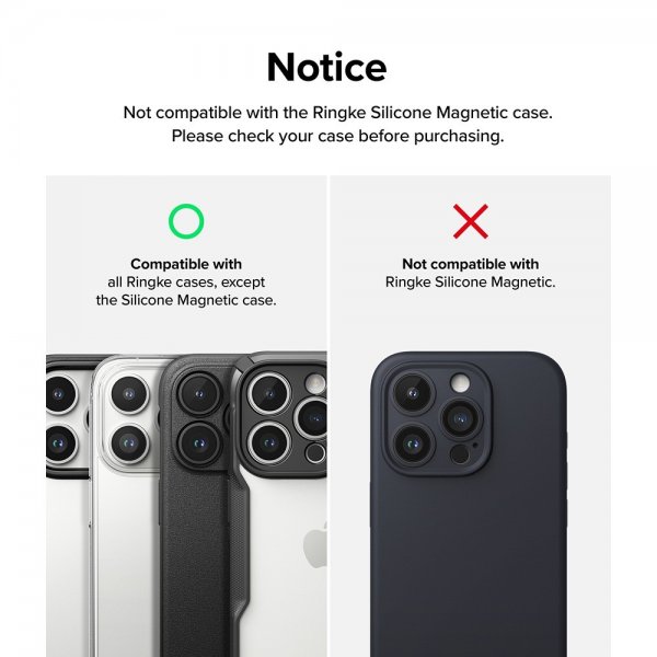 Ringke iPhone 15 Pro Max Kamerabeskytter Camera Lens Frame