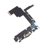 iPhone 15 Pro Max ladekontakt med flexkabel - blå
