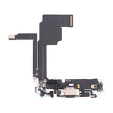 iPhone 15 Pro Max ladekontakt med flexkabel - Titanium