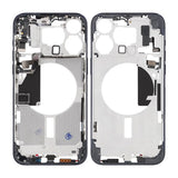 iPhone 15 Pro Max Midtramme med smådeler OEM - Titanblå