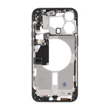iPhone 15 Pro Max midtramme med smådeler OEM - titansvart