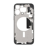 iPhone 15 Pro Max midtramme med smådeler OEM - titansvart