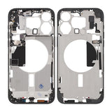 iPhone 15 Pro Max midtramme med smådeler OEM - titansvart