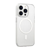 iPhone 15 Pro Max Deksel Korrugerte MagSafe Transparent