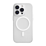 iPhone 15 Pro Max Deksel Korrugerte MagSafe Transparent