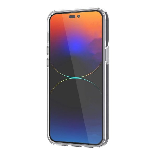 Rvelon iPhone 15 Pro Max Deksel Kortholder Transparent