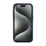 iPhone 15 Pro Max Deksel Roterbart Stativ Blå