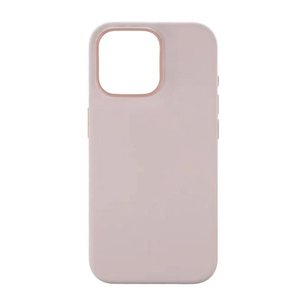 Rvelon iPhone 15 Pro Max Deksel Silikon Rosa