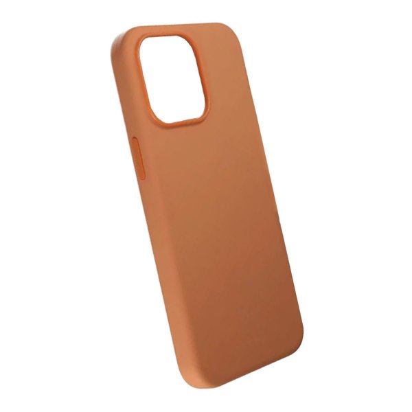 Rvelon iPhone 15 Pro Max Deksel Silikon MagSafe Gul