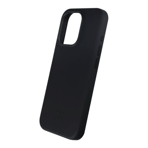 Rvelon iPhone 15 Pro Max Deksel Silikon Svart