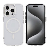 Rvelon iPhone 15 Pro Max Deksel TPU MagSafe Transparent