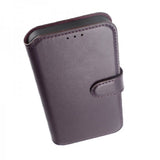 Rvelon iPhone 15 Pro Max Etui Ekte Skinn Lilla