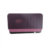 Rvelon iPhone 15 Pro Max Etui Ekte Skinn Lilla