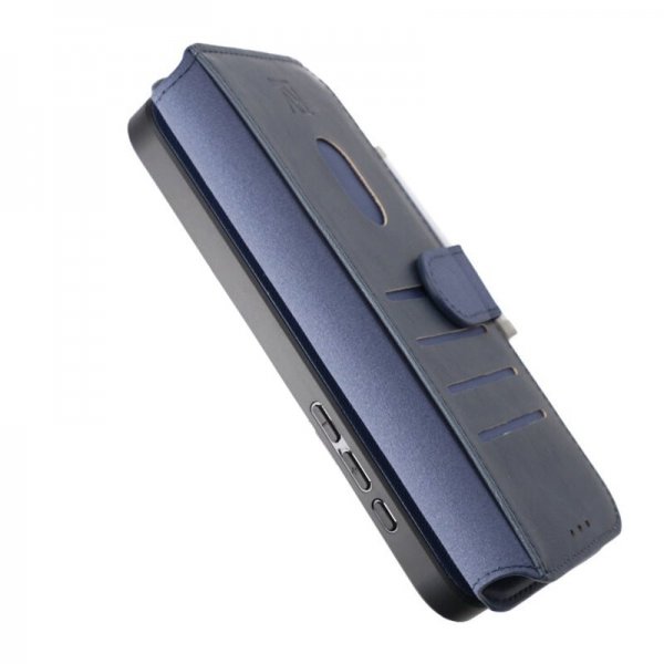 Rvelon iPhone 15 Pro Max Etui Detachable Wallet Case Blå