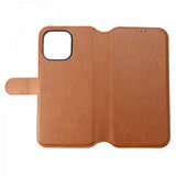 Rvelon iPhone 15 Pro Max Etui Detachable Wallet Case Brun