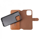 Rvelon iPhone 15 Pro Max Etui Detachable Wallet Case Brun