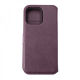 Rvelon iPhone 15 Pro Max Etui Detachable Wallet Case Lilla
