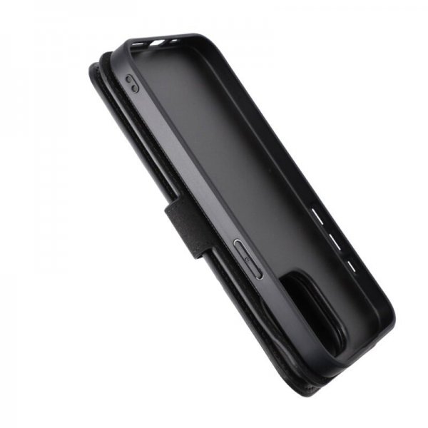 Rvelon iPhone 15 Pro Max Etui Detachable Wallet Case Svart