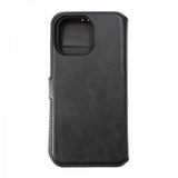 Rvelon iPhone 15 Pro Max Etui Detachable Wallet Case Svart