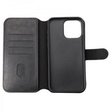 Rvelon iPhone 15 Pro Max Etui Detachable Wallet Case Svart