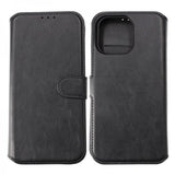 Rvelon iPhone 15 Pro Max Etui Detachable Wallet Case Svart