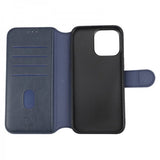 Rvelon iPhone 15 Pro Max Etui 4 Kortlomme MagSafe Blå