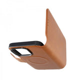 Rvelon iPhone 15 Pro Max Etui 4 Kortlomme MagSafe Brun
