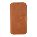 Rvelon iPhone 15 Pro Max Etui 4 Kortlomme MagSafe Brun