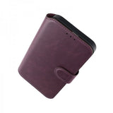 Rvelon iPhone 15 Pro Max Etui 4 Kortlomme MagSafe Lilla