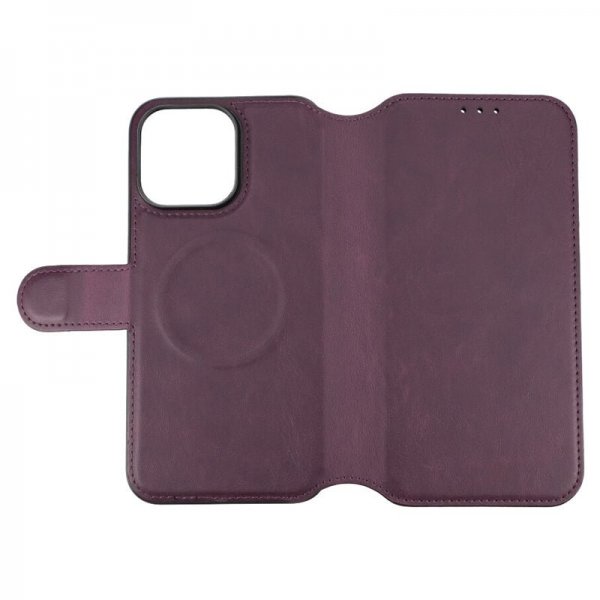 Rvelon iPhone 15 Pro Max Etui 4 Kortlomme MagSafe Lilla
