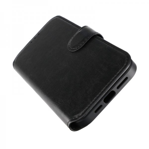 Rvelon iPhone 15 Pro Max Etui 4 Kortlomme MagSafe Svart