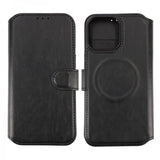 Rvelon iPhone 15 Pro Max Etui 4 Kortlomme MagSafe Svart