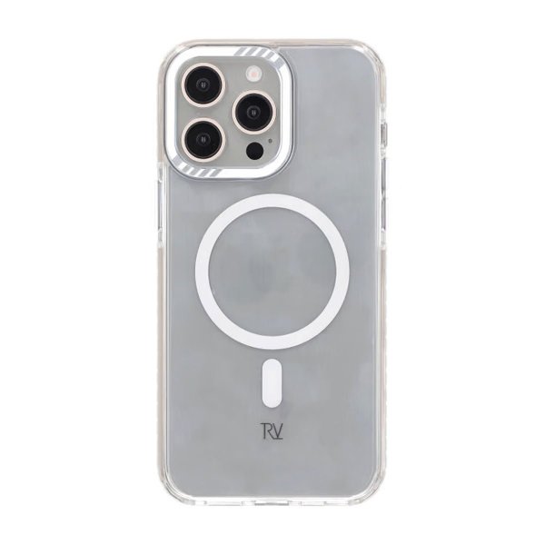 Rvelon iPhone 15 Pro Max Deksel Forsterkede hjørner Hvit
