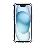 Rvelon iPhone 15 Pro Max Deksel Forsterkede hjørner Svart