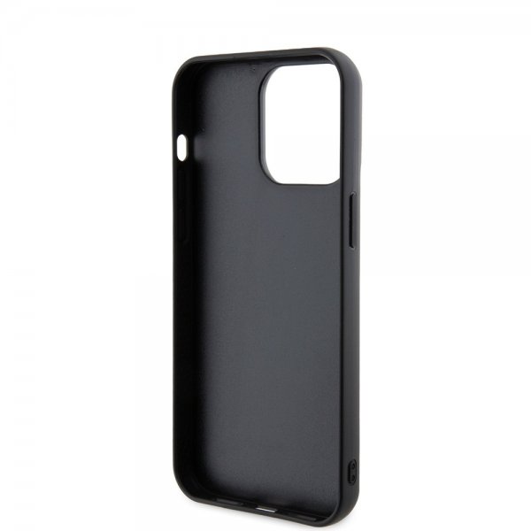 Karl Lagerfeld iPhone 15 Pro Max Deksel 3D Rubber Karl & Choupette Svart