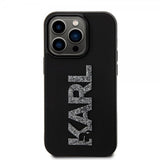 Karl Lagerfeld iPhone 15 Pro Max Deksel 3D Rubber Karl Svart